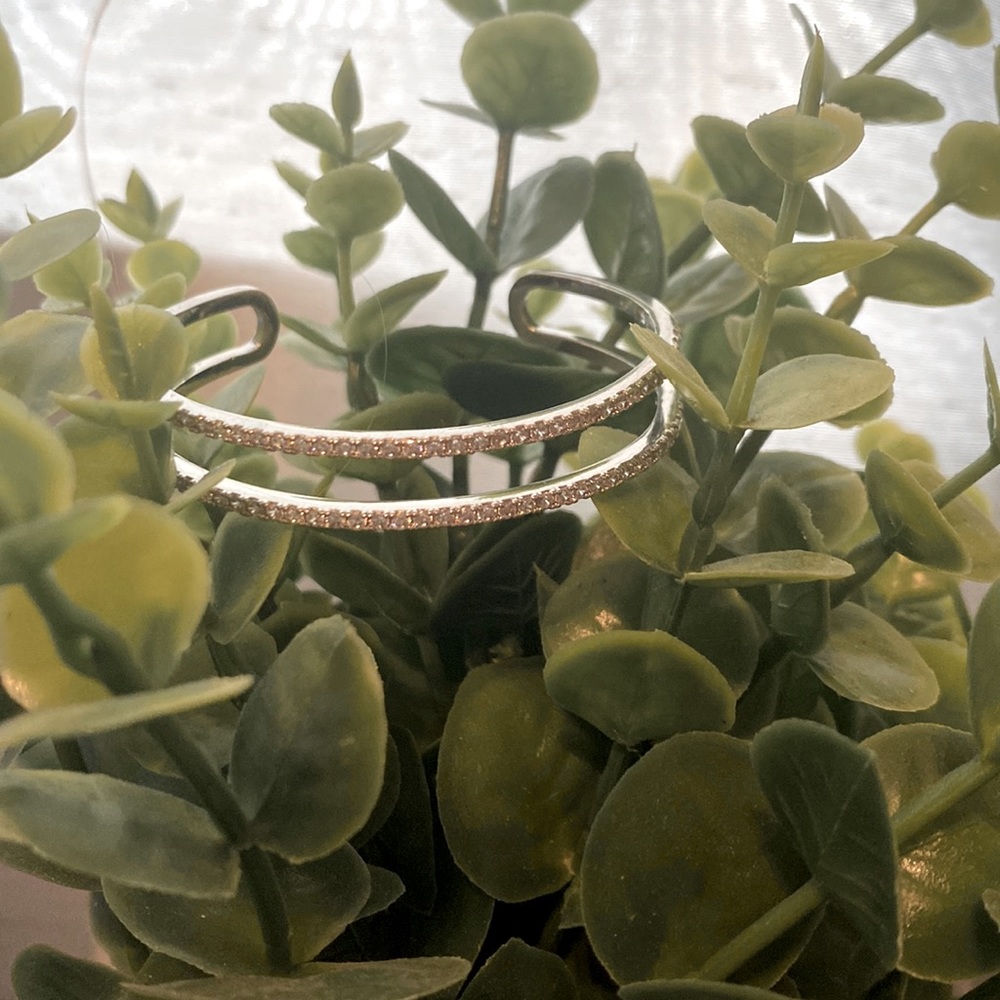 Silver Sparkly Bracelet